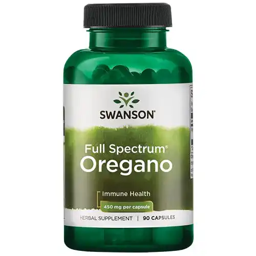 Oregano-Öl-Kapsel Swanson Oregano 450mg 90 kaps.