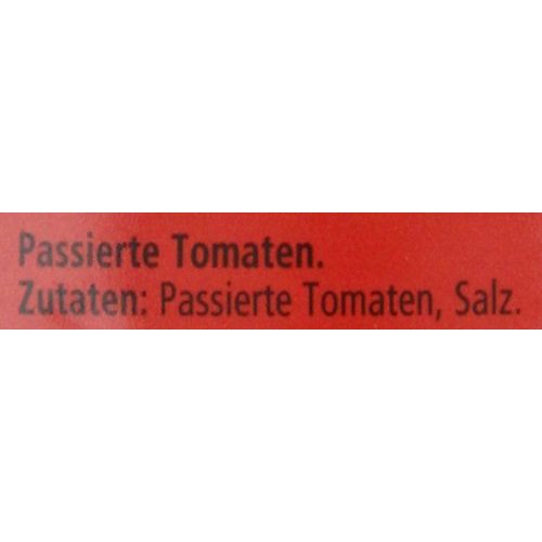 Passierte Tomaten Oro di Parma Tomaten passiert, 6 x 425 ml