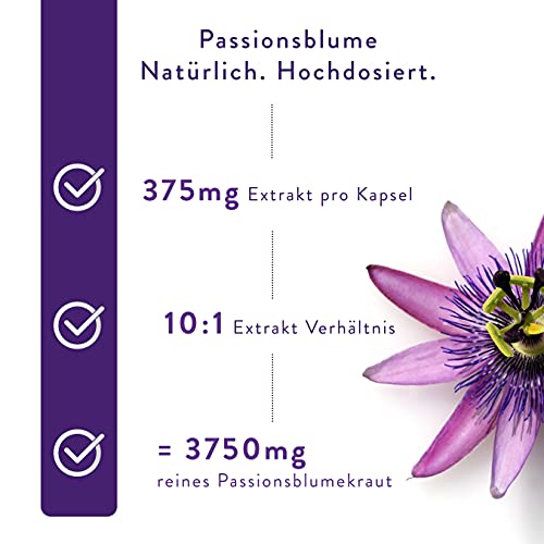 Passionsblume-Kapseln Vitalplant ® Passionsblumen Extrakt 10:1