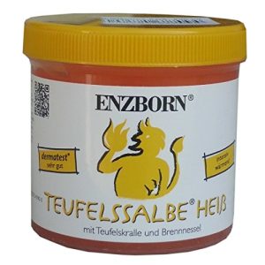 Pferdesalbe Enzborn Teufelssalbe HEISS 200 ml, intensiv wärmend