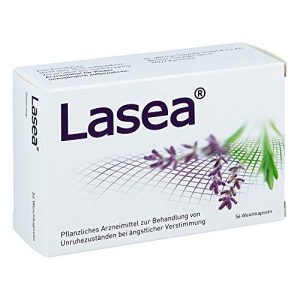 Pflanzliche Beruhigungsmittel Lasea gegen innere Unruhe, 56 Kaps.