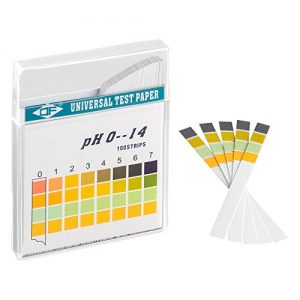 pH-Teststreifen ECENCE pH Teststreifen 100 Stck, Lackmus