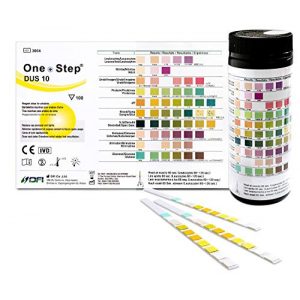 pH-Teststreifen One+Step Gesundheitstest für 10 Indikatoren