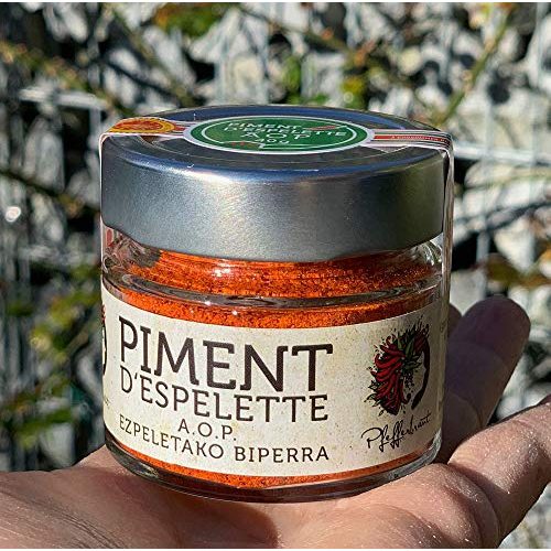 Piment Pfefferbraut d´Espelette AOP original 40g im Glas