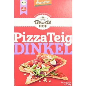 Pizzateig-Backmischung Bauckhof Pizzateig Dinkel, (6 x 350 g)