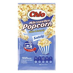 Popcornmais Chio Mikrowellen Popcorn salzig, (22 x 100 g)