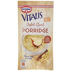 Porridge Dr. Oetker Vitalis Apfel-Zimt, (10 x 58 g)