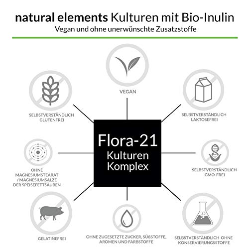 Probiotika natural elements Kulturen Komplex, 180 Kapseln