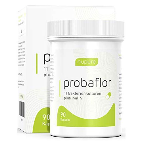 Probiotika nupure probaflor, 90 Kapseln + Inulin, 11 Stämme