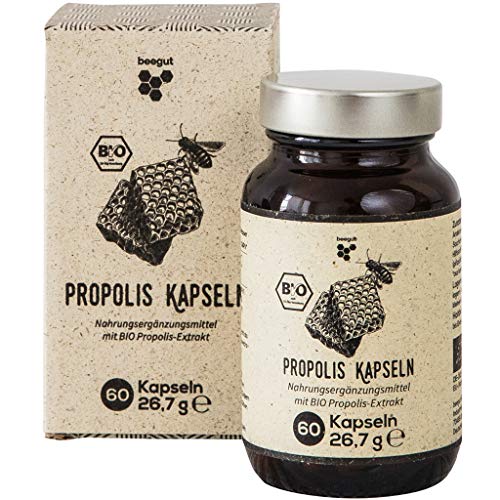 Die beste propolis kapsel beegut bio propolis kapseln 60 kapseln Bestsleller kaufen