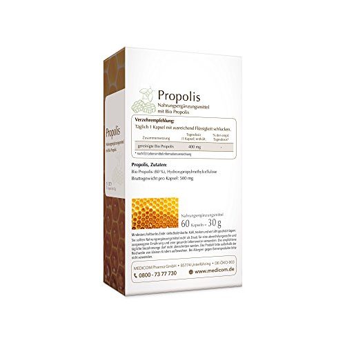 Propolis-Kapsel Medicom Bio Propolis Kapseln, 60 Stk