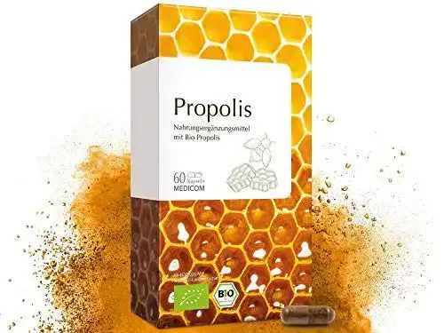 Propolis-Kapsel Medicom Bio Propolis Kapseln, 60 Stk