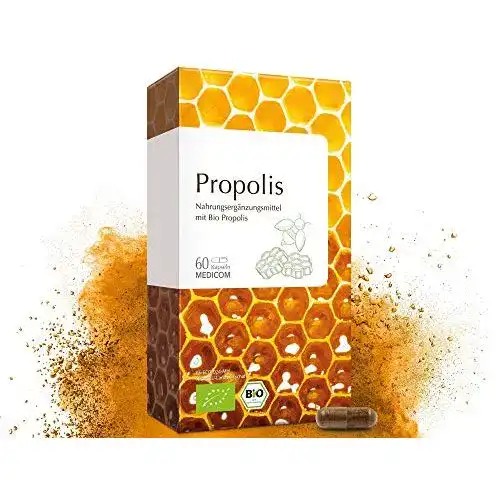Propolis-Kapsel Medicom Bio Propolis Kapseln, 60 Stk