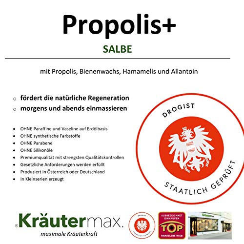 Propolis-Salbe Kräutermax. Propolis Salbe, hochdosiert, 100 ml