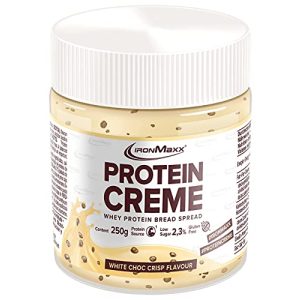Protein-Creme IronMaxx, Weiße Schokolade Crisp, 250 g