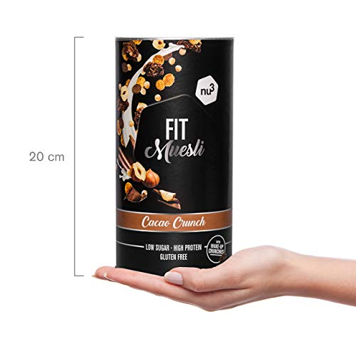 Protein-Müsli nu3 Fit Protein Müsli Cacao Crunch, 450 g