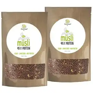 Protein-Müsli Provista Protein Müsli 45%, 1500g vegan (Schoko)