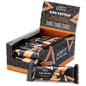 Proteinriegel Amfit Nutrition Amazon-Marke: Schokoladen-Karamell