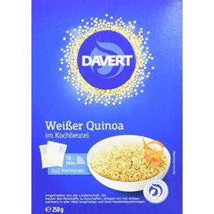 Quinoa Davert Inka- im Kochbeutel, (3 x 250 g) – Bio