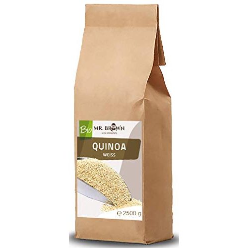 Die beste quinoa mr brown bio weiss 25 kg bio 2500g Bestsleller kaufen