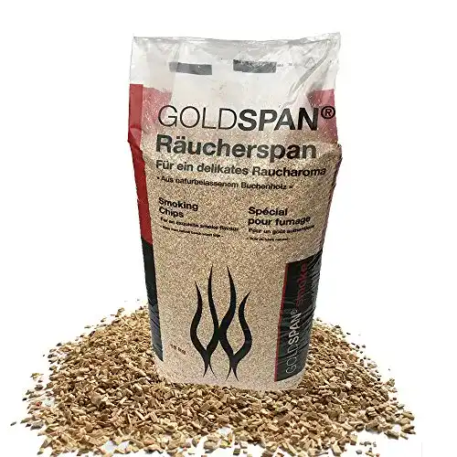 Räucherchips Goldspan 15kg Smoke Räucherspäne Buche