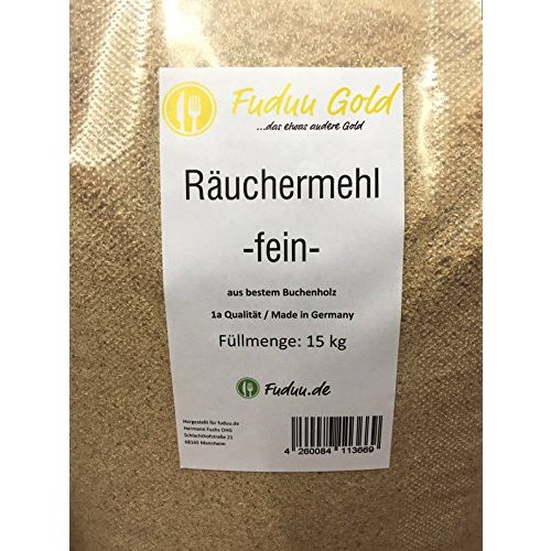 Räuchermehl Fuduu.de Fuduu Gold Räucherspäne Buche, 15kg