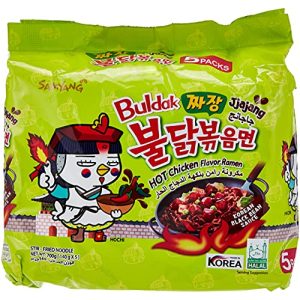 Ramen SAMYANG spicy Jjajang pack 5x140g Corée