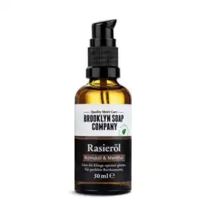 Rasieröl Brooklyn Soap Company Natürliches Öl für die Rasur