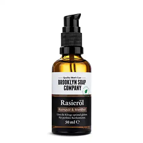 Rasieröl Brooklyn Soap Company Natürliches Öl für die Rasur