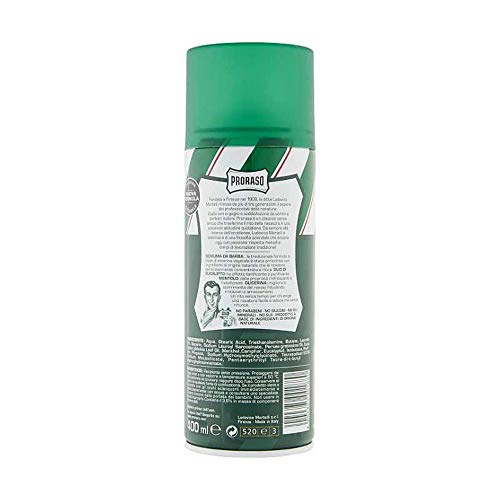 Rasierschaum Proraso 3er Pack Green Shaving Foam 400 ml