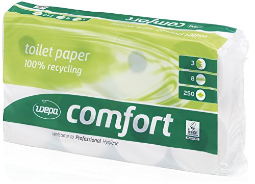 Die beste recycling toilettenpapier wepa comfort toilettenpapier 3 lagig Bestsleller kaufen