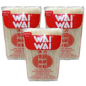 Reisnudeln Wai Wai [ 3x 400g ] BRAND / Rice Vermicelli 0,5mm