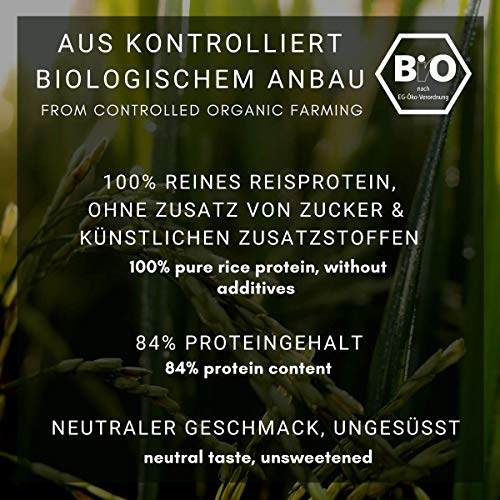 Reisprotein (bio) BioNutra ® Reisprotein Bio 750 g