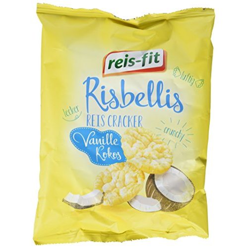 Reiswaffel reis fit reis-fit Risbellis, Vanille & Kokos, 40 g