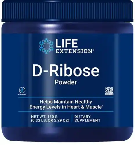 Ribose Life Extension, Pulver, 150 g