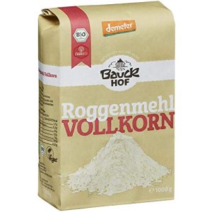 Roggenmehl Bauckhof Bio Vollkorn Demeter (2 x 1000 gr)