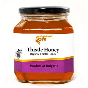 Roher Honig Bulgarian Bee 450 g Distel Bienenhonig