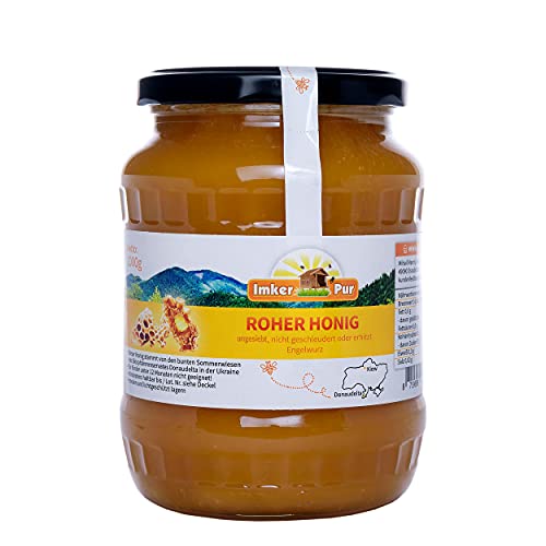 Die beste roher honig imkerpur nicht geschleudert oder erhitzt 1000 g Bestsleller kaufen