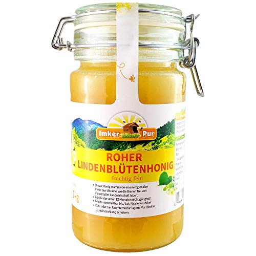 Die beste roher honig imkerpur roher lindenblueten honig 1000 g Bestsleller kaufen