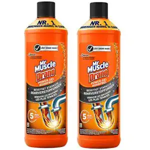 Rohrreiniger Drano Power Gel, 2er Pack (2 x 1000 ml)