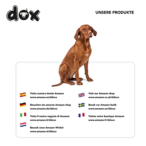 Rollleine DDOXX Roll-Leine reflektierend, ausziehbar, viele Farben