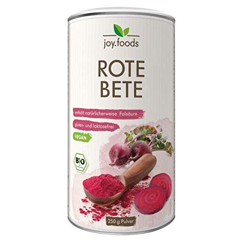 Rote-Beete-Pulver joy.foods Bio Rote Bete Pulver, 250 g