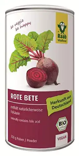Rote-Beete-Pulver Raab Vitalfood Bio Rote Bete-Pulver, 250 g