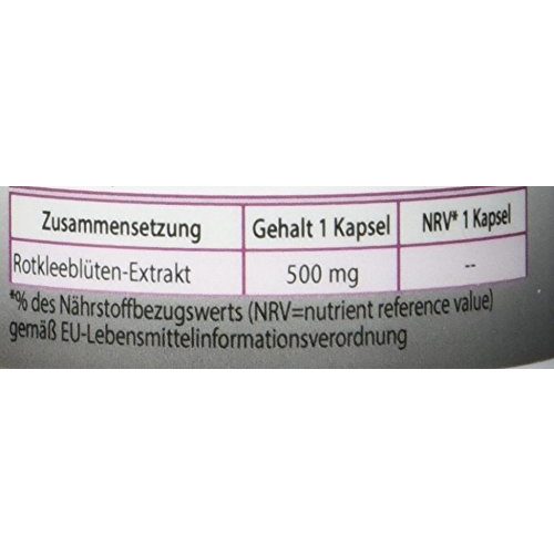 Rotklee-Kapseln Avitale Rotklee Kapseln 500 mg, 120 Stück
