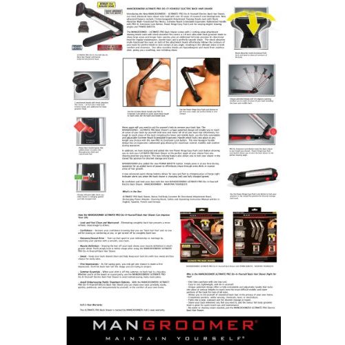 Rückenrasierer MANGROOMER Ultimate Pro Back Shaver