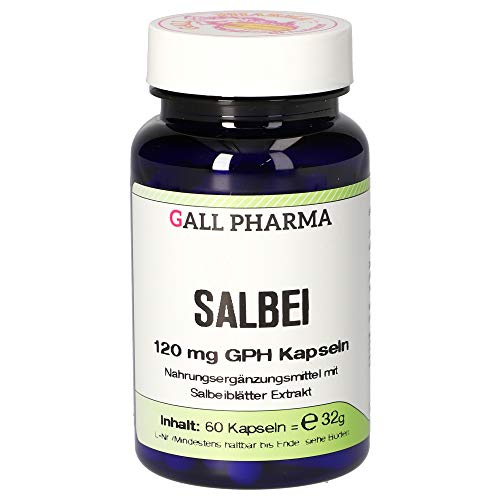 Salbei-Kapseln Gall Pharma Salbei 120 mg GPH Kapseln, 60 Stück