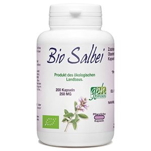 Salbei-Kapseln GPH DIFFUSION Bio Salbei, 250 mg, 200 Kapseln