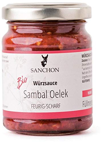 Die beste sambal oelek sanchon bio wuerzsauce 6 x 125 gr Bestsleller kaufen