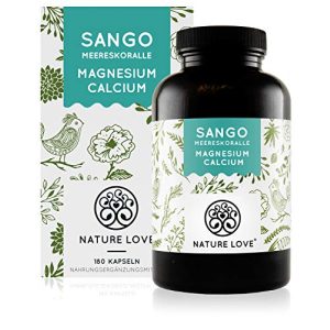 Sango-Meeres-Koralle Nature Love ® 180 Kapseln