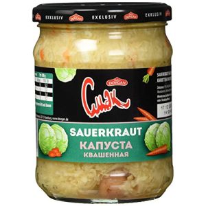 Sauerkraut Dovgan, pack of 10 (10 x 480 g)
